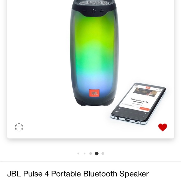 (New) JBL Pulse 4 Portable Speaker - Picture 6 of 11